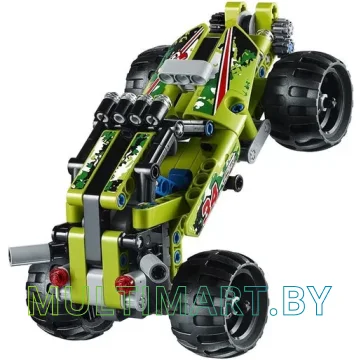 Конструктор Decool 3414 Пустынный гонщик (148 деталей) картинка 4